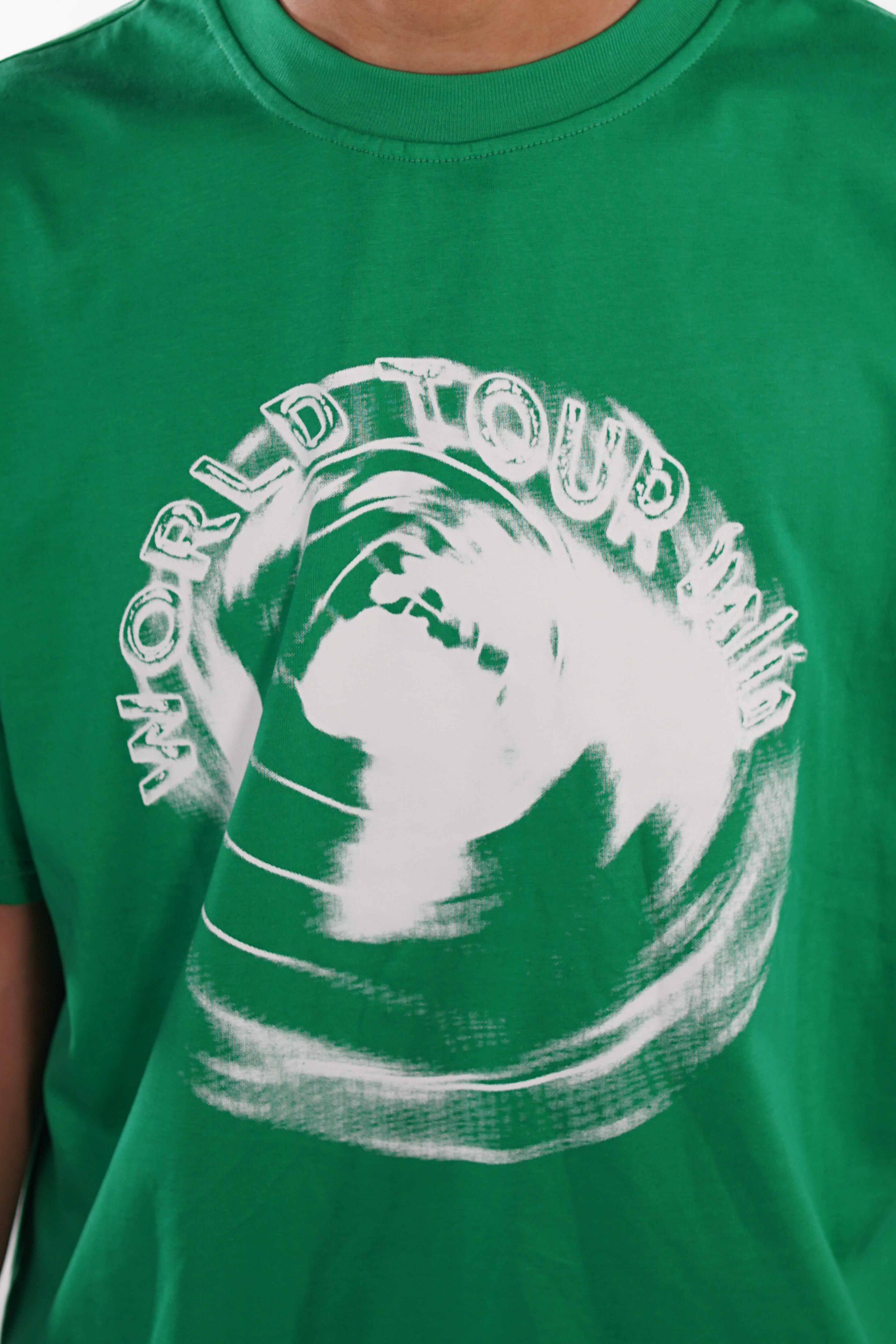 HEAVY TEE GREEN WORLD