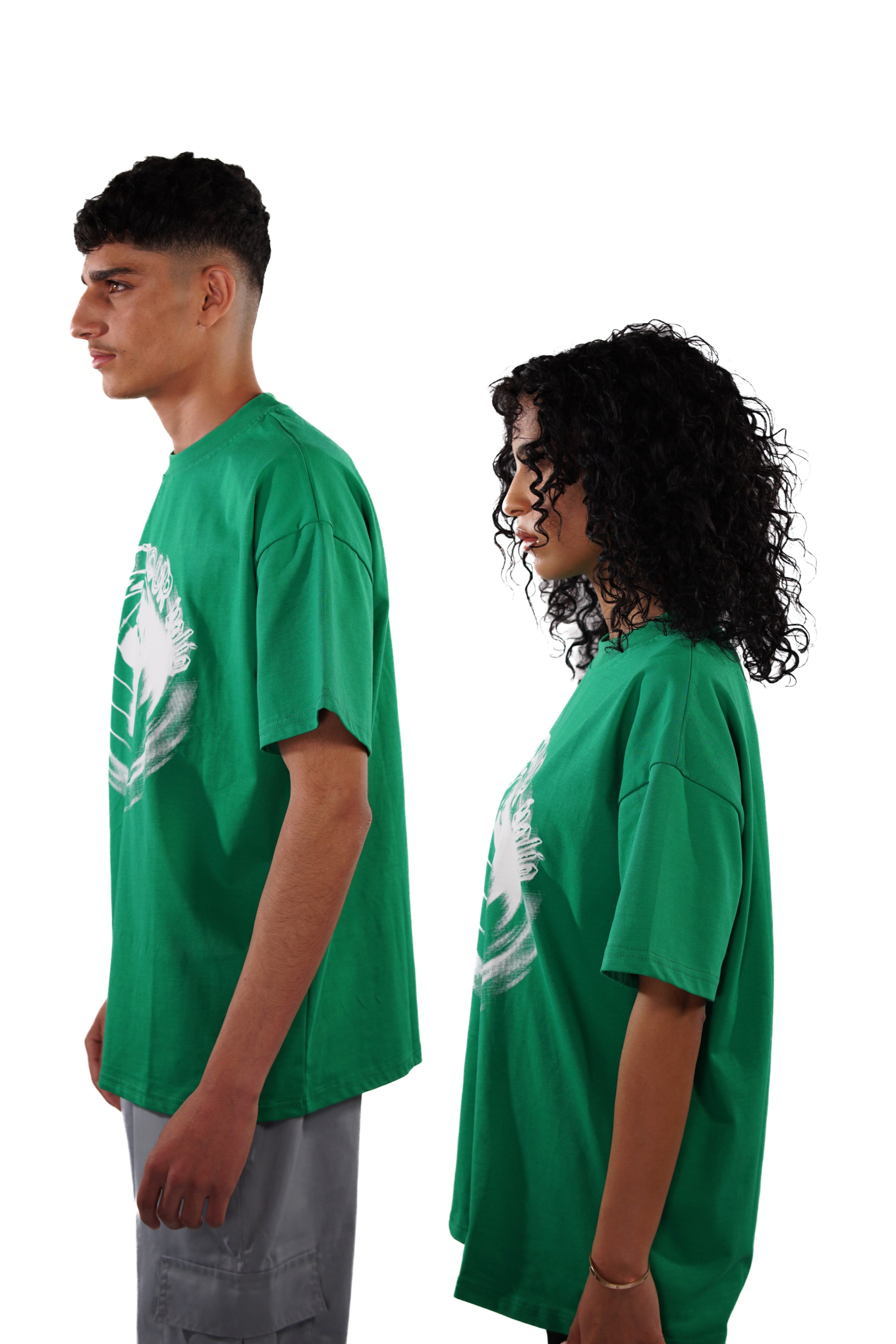 HEAVY TEE GREEN WORLD