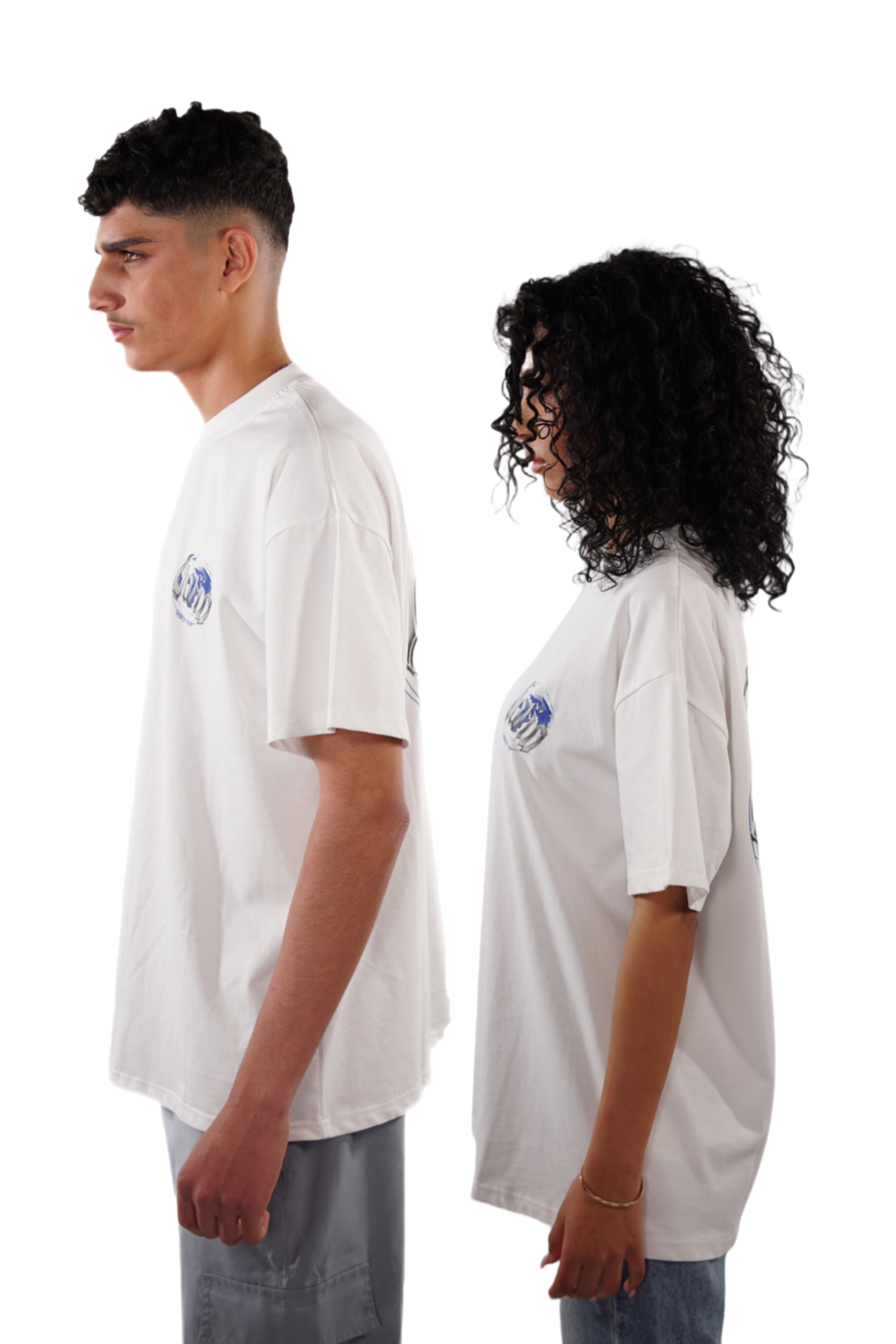 HEAVY TEE WHITE WORLD