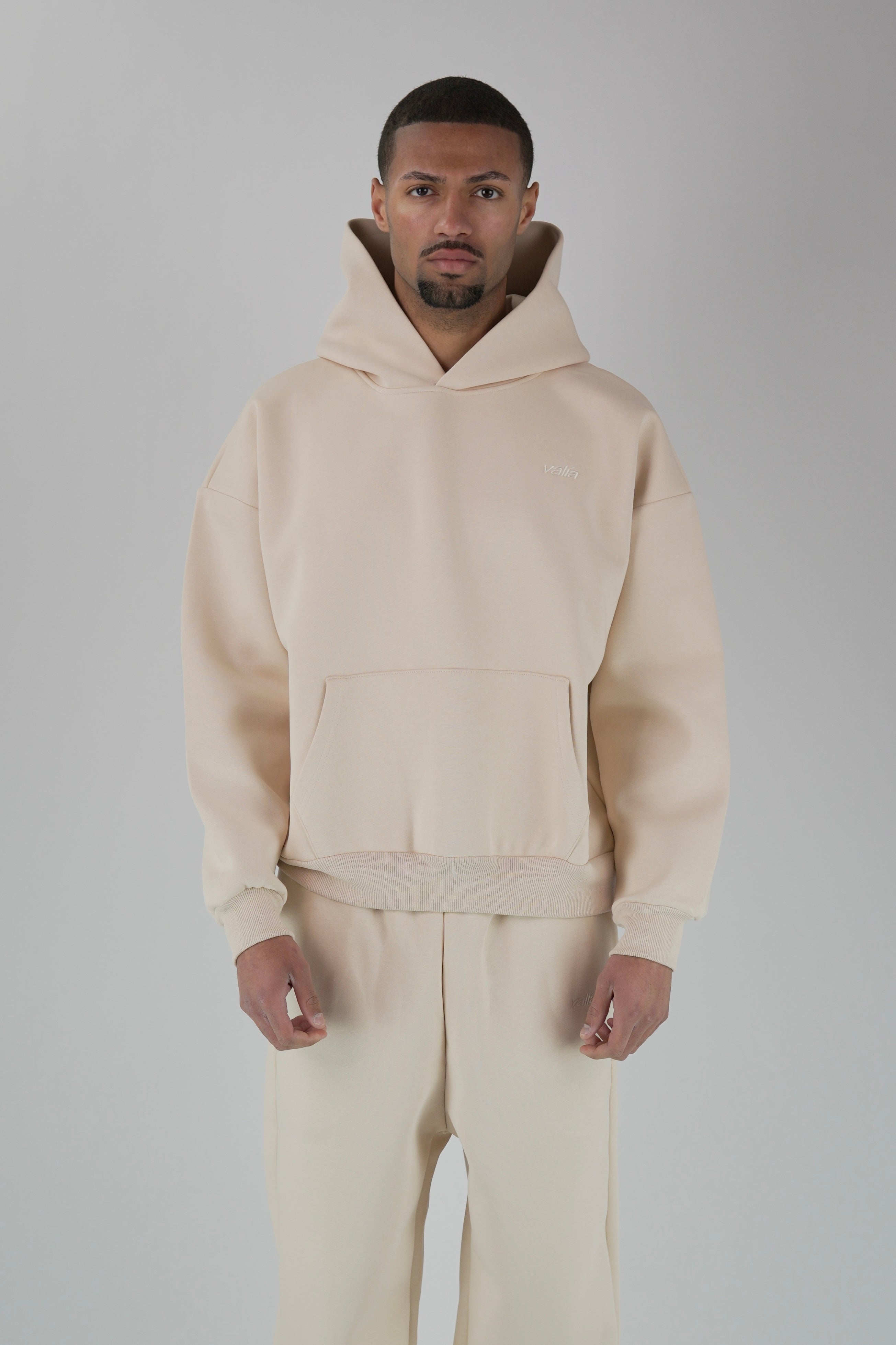 HOODIE SILK CREAM