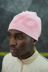 JACQUARD BEANIE PINK