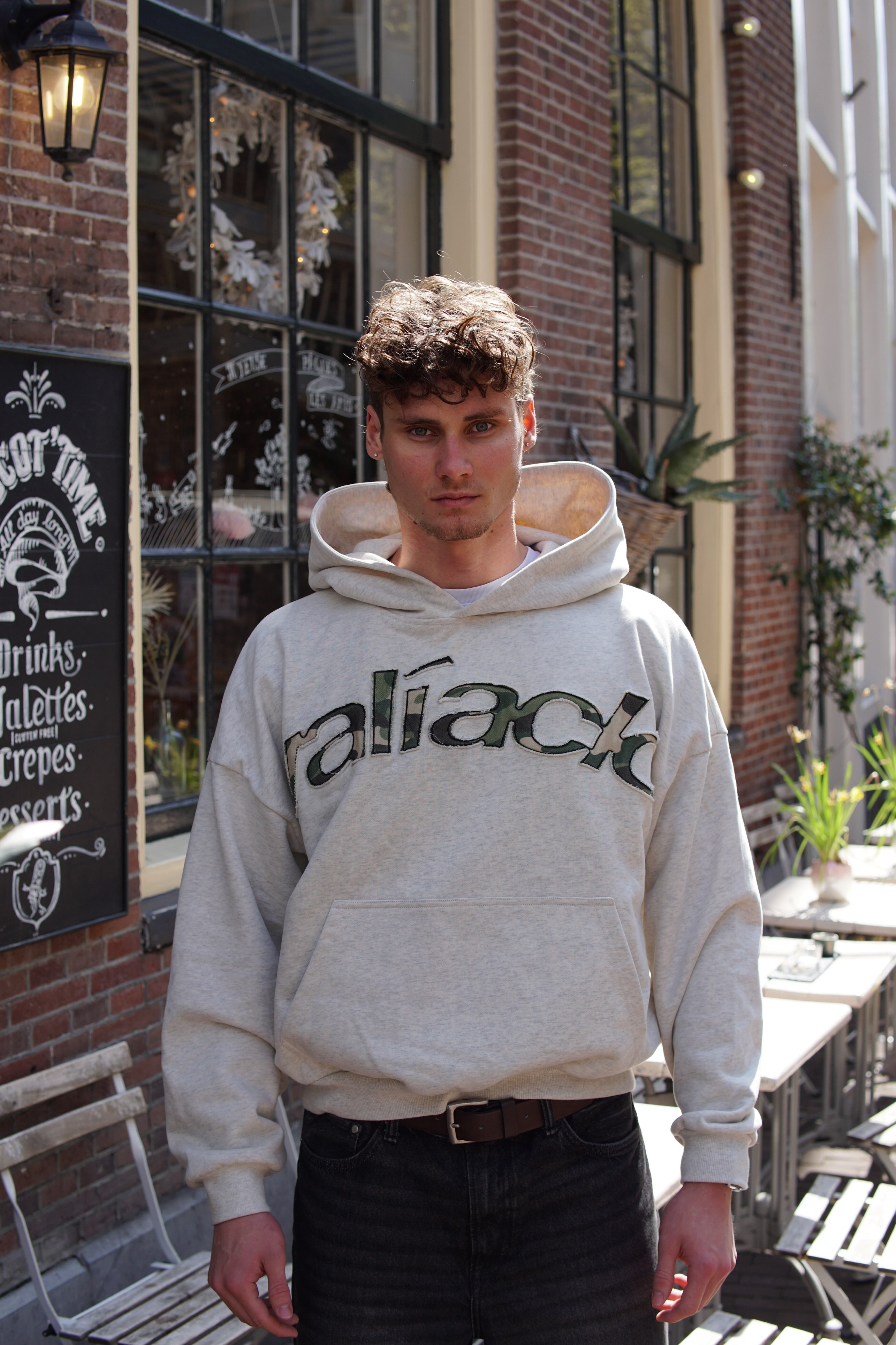 ORIGINS GREY/CAMOU HOODIE