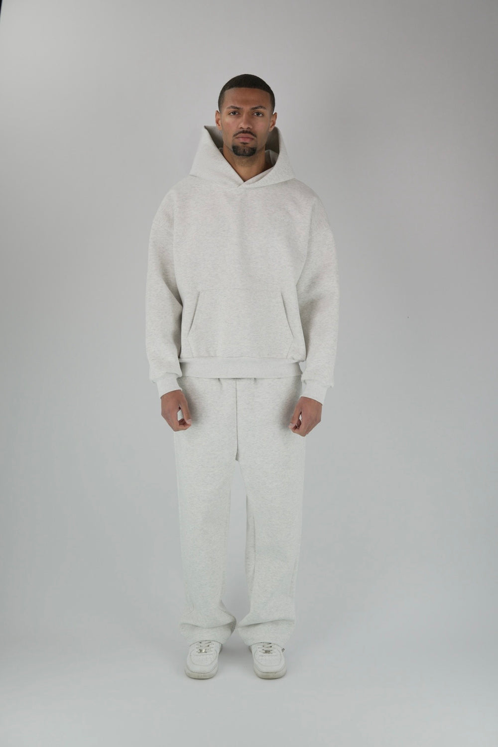 HOODIE ASH GREY