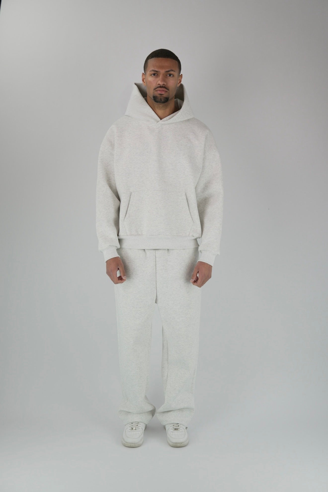 HOODIE ASH GREY