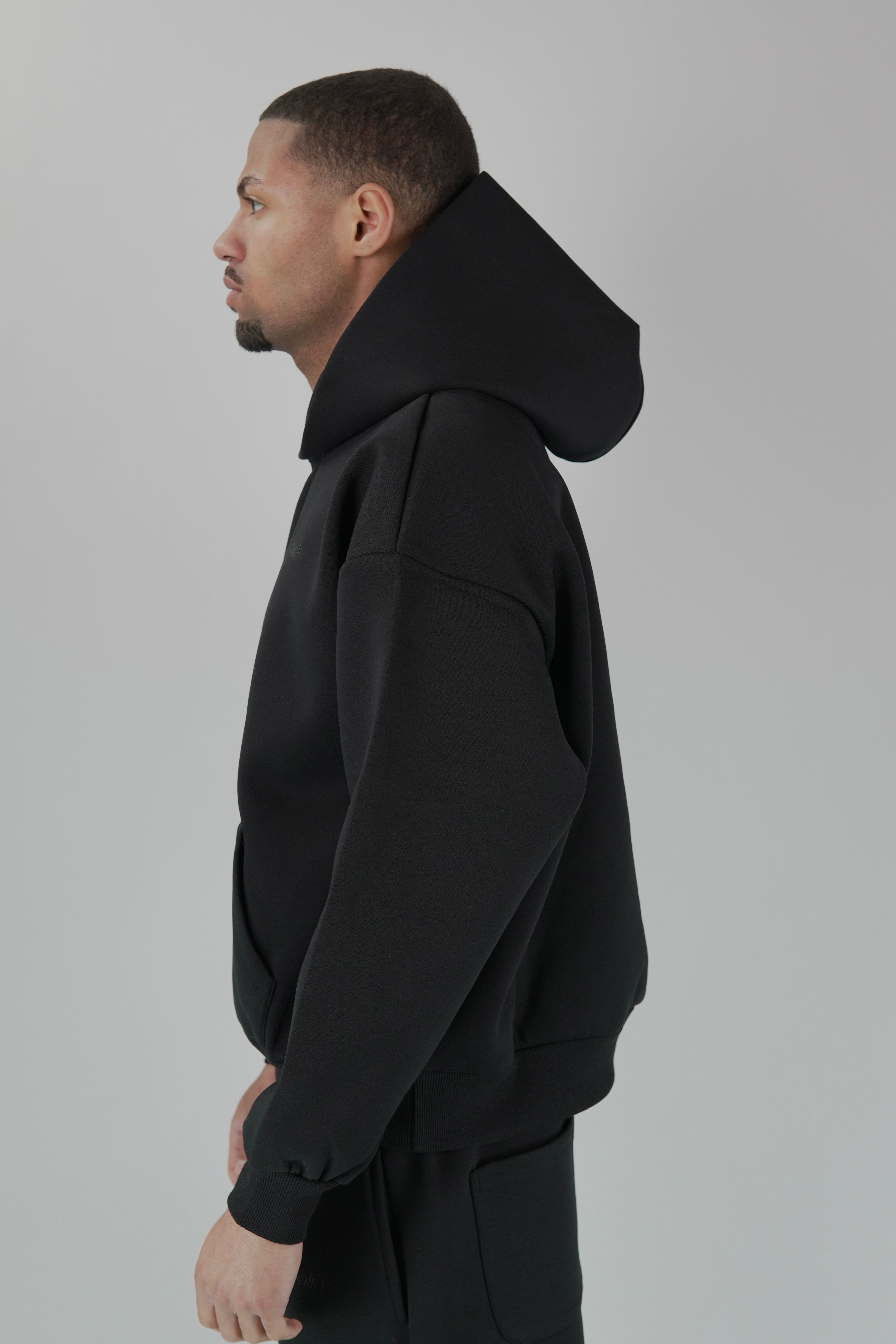 HOODIE OBSIDIAN BLACK