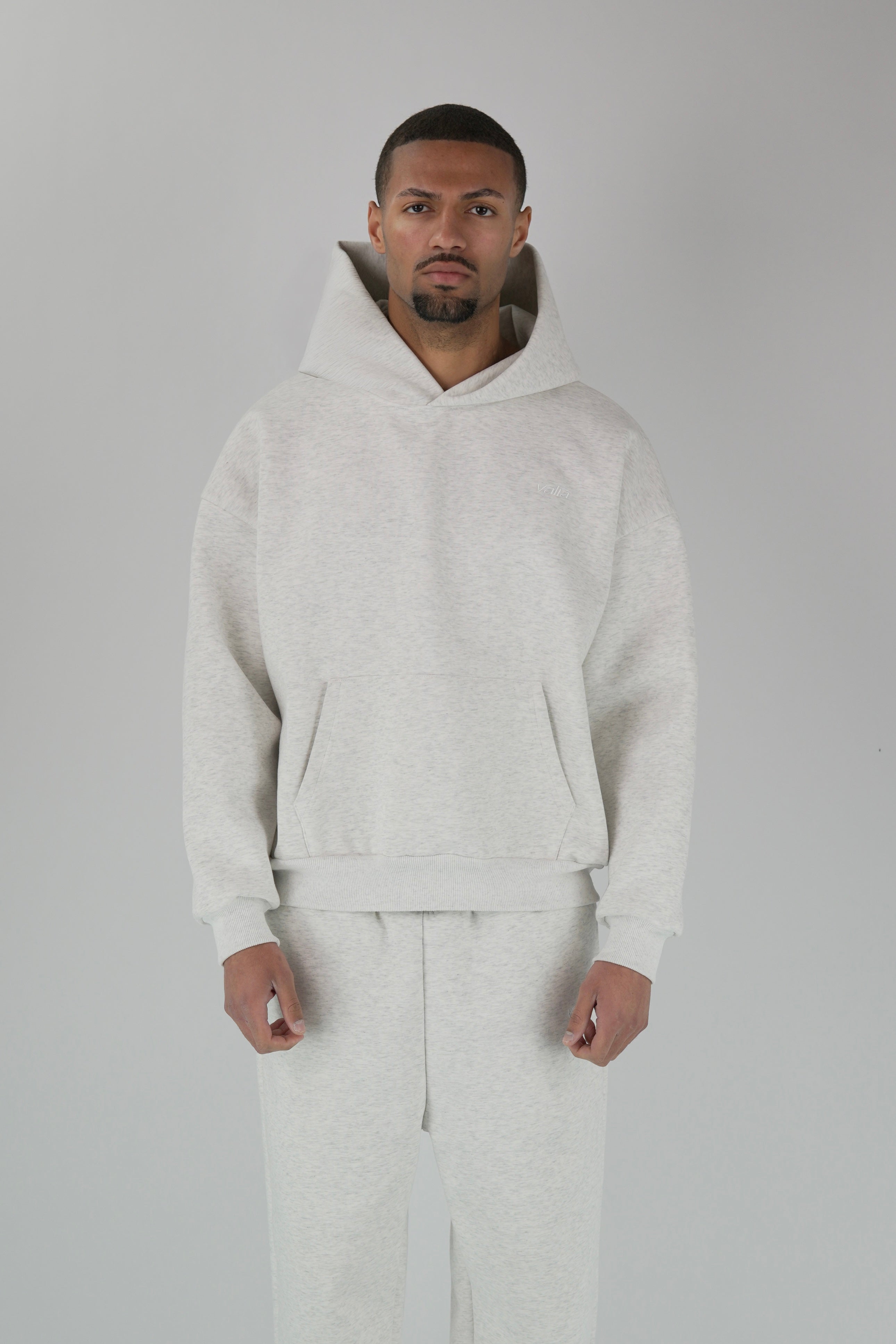 HOODIE ASH GREY